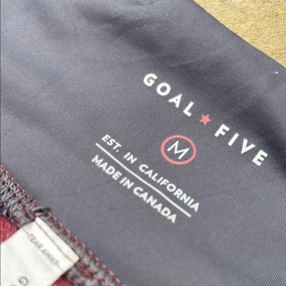 Goal Five Excel shorts size M Burgundy and Gray - Picture 5 of 5